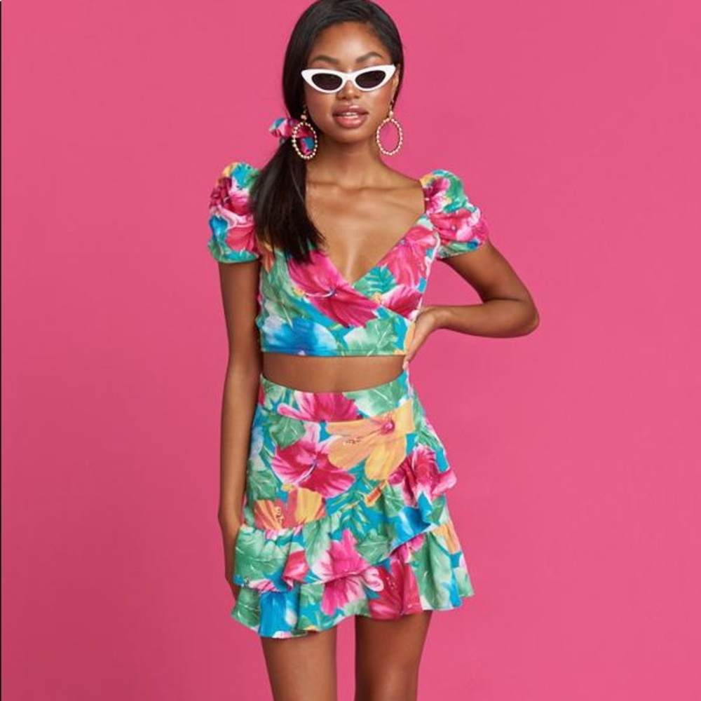 COPY - Show Me Your Mumu X Barbie two piece set